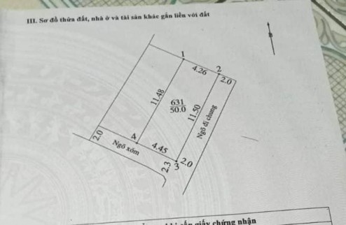 Cc gửi bán 125m2, giá chỉ 2x tr/m2, tk4, Phú Hữu, Phú Nghĩa, Chương Mỹ, HN, ô tô, mặt ngõ, phân 2 lô.