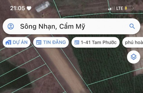 Bán Nhanh Mieng Đất Mặt Tiền Hương Lộ 10, Sông Nhạn, Cẩm Mỹ, Đồng Nai