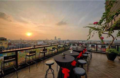 Siêu hot cho thuê 500m2 tầng mái ngay mặt phố Liễu Giai, Ba Đình làm café, bar, Pub...