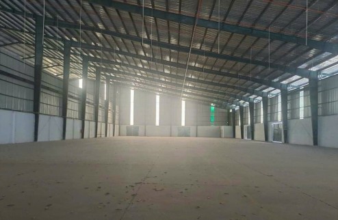 Cho Thuê Xưởng Lai Hưng Bàu Bàng Bình Dương.Diện tích: 2040m² .Giá thuê: 65,000 VND/m²