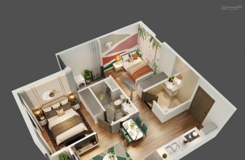 MIK Mở bán đợt 1 Imperia SoLa Park-1N-2PN DT: 55m2 giá chỉ 2,1tỷ-2.8tỷ full nội thất Vinhomes Smart