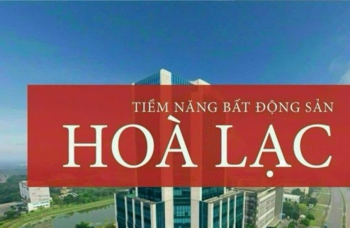 đất giáp trường đại học fpt hòa lạc giá hơn tỷ nhanh thì còn