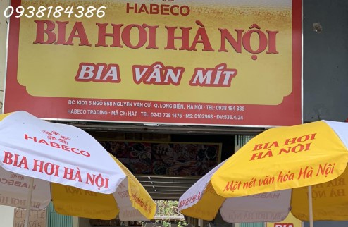 Sang nhượng quán bia hoặc cho thuê lại cửa hàng 2 mặt tiền tại ngõ 558 ki ốt số 5 Nguyễn Văn Cừ, Quận Long Biên, Hà Nội