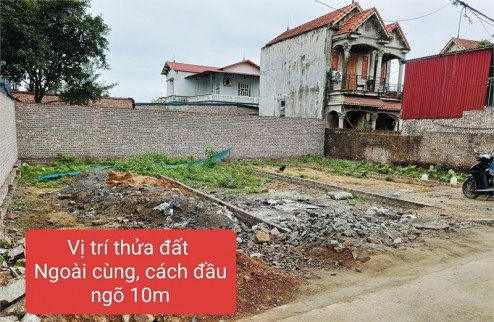 Bán nhanh 60m² tại Thanh Trí - Minh Phú - Sóc Sơn. Đường thông oto vào đất