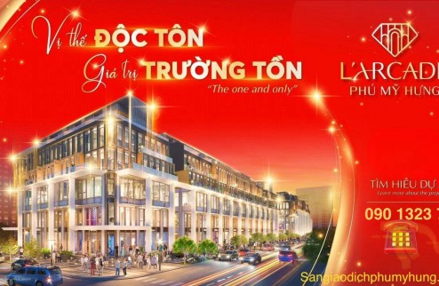 Lần đầu tiên Phú Mỹ Hưng mở bán bất động sản đặc biệt 5 trong 1. Chỉ 36 căn. Vị trí ngay trung tâm Quận 7. Xem ngay 0901323786