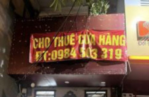 Cho thuê mặt bằng kinh doanh 352 Tây Sơn