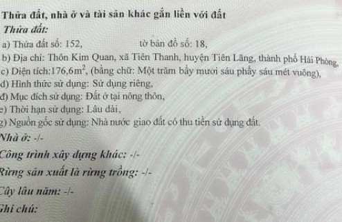 Siêu phẩm tại khu đấu giá Tiên Thanh