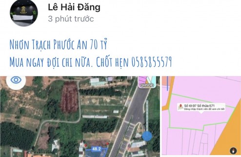 Bán đất Long Phước sân bay Long Thành Đồng Nai