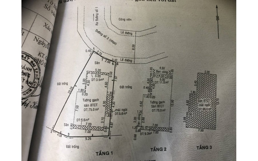 Bán biệt thự vườn KDC Văn Minh, An Phú Quận 2, 183m2, 3Lầu chỉ 32 tỷ