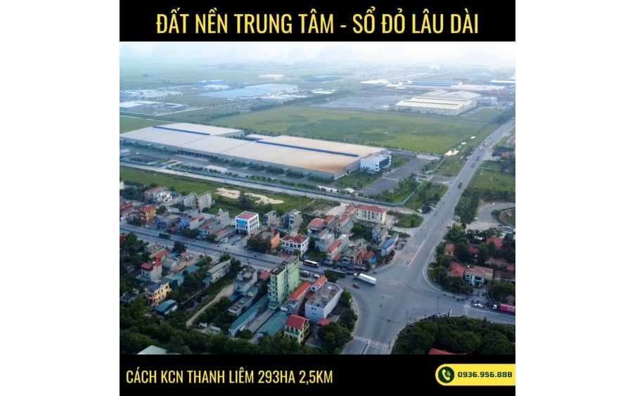 Bán đất nền dự án Khu đô thị Tân Thanh Elite City Hà Nam gần trung tâm hành chính huyện Thanh Liêm