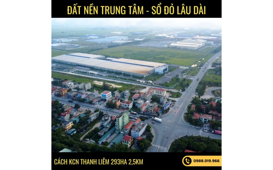 Bán đất khu đô thị Tân Thanh Elite City huyện Thanh Liêm, Hà Nam - LH: 0988019966