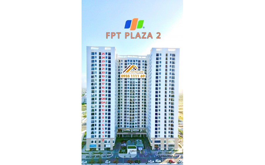 FPT PLAZA 2 - CĂN HỘ 2PN 75M2 TẦNG CAO VIEW PHÁO HOA