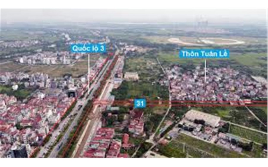 Bán 80m2 đất Tuân Lề, Tiên Dương, Đông Anh - Ô tô vào đất - chỉ 5xtr/m2