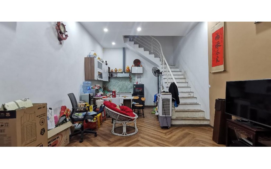 Bán nhà Định Công Thượng, mặt ngõ, lô góc, ngõ thông, oto qua cửa, kinh doanh, giao thông thuận tiện 45 5.7 tỷ