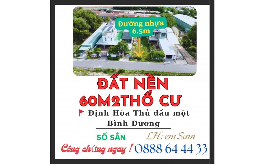 BÁN ĐÁT NÊN 177M2  ĐƯỜNG NHỰA 6.5M THỔ CƯ 60M2 GẦN BV PHƯƠNG CHI KHU ĐÔNG DÂN CƯ SỎ SẲN CÔNG CHỨNG NGAY