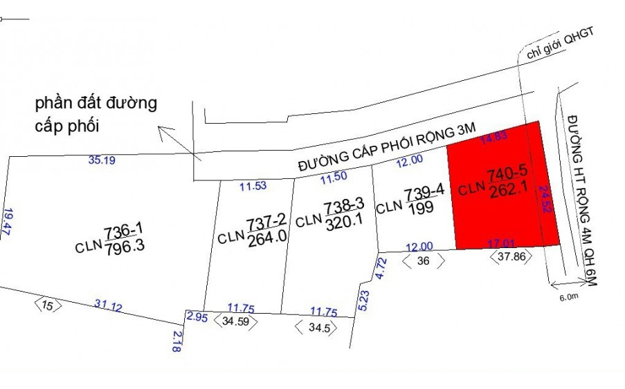 bán 4 lô đất diên lạc diên khánh quy hoạch đất ở đô thị chỉ 736tr/lô đến1ty990tr rộng 199m đến 796m gần khu hành chính mới