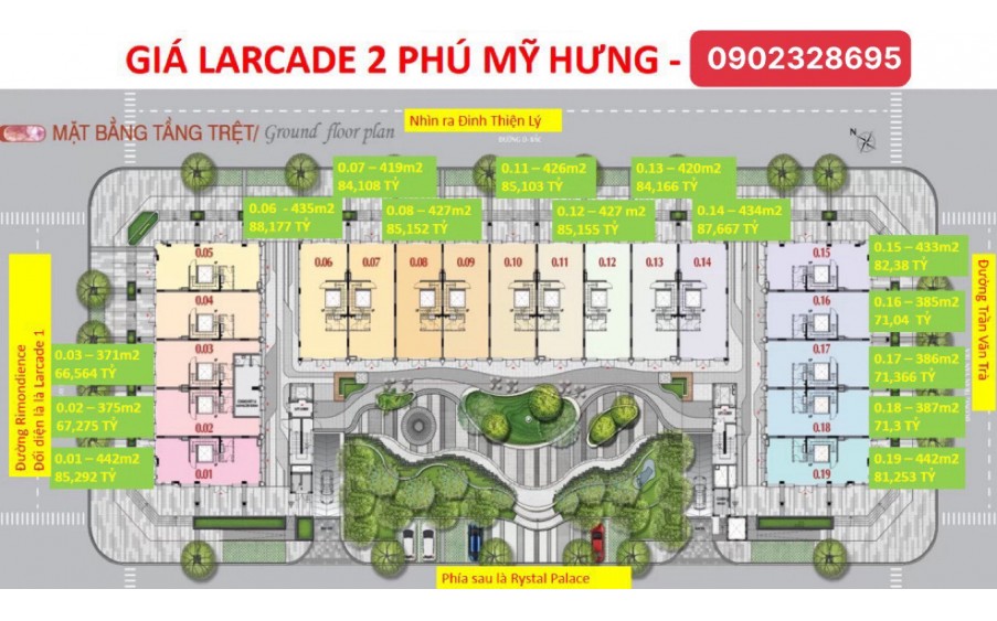 PHÁP LÝ DỰ ÁN L'ARCADE PHÚ MỸ HƯNG - SỞ HỮU ỔN ĐỊNH LÂU DÀI . MUA GIAI ĐOẠN 1 TRỰC TIẾP CHỦ ĐẦU TƯ