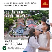 Saigonland Cần bán nền đất sổ sẵn dự án Hud Nhơn Trạch Đồng Nai diện tích 285m2 khu dân cư hiện hữu