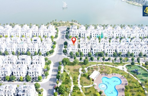 Biệt thự Ngọc Trai đảo nhỏ căn áp góc view công viên giá 4x tỷ Vin Gia Lâm (0985941715)