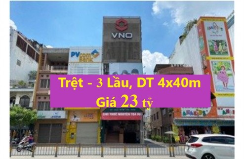 Bán nhà mặt tiền Cộng Hòa, Phường 13, Tân Bình – DT 4x40m, 4 tầng , chỉ 23 tỷ