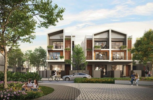 Nhà phố - Biệt thự compound ven sông đầu tiên liền kề AEON Mall Bình Tân khu Tên Lửa - Trần Văn Giàu CK 300tr +6%