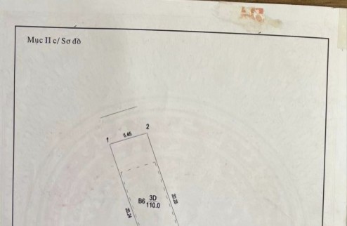 GIÁ ĐẦU TƯ-Mặt Phố Thiên Hiền,Mỹ Đình 110m/6Tầng/ MT 5.5m chỉ 29.9 Tỷ, KD đỉnh
