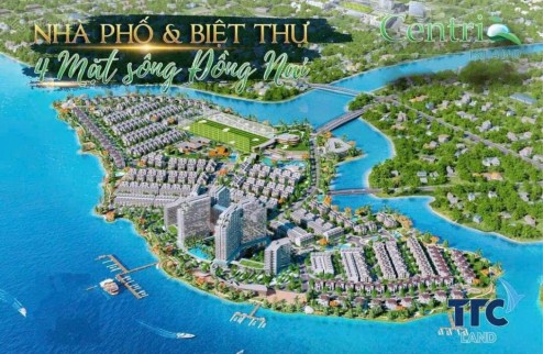 Bán căn biệt thự Cetria IsLand Tân Vạn, DT: 120 - 250m2, XD: 3 tầng, giá 8 tỷ/căn