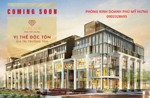 Bán shophouse Phú Mỹ Hưng Quận 7. Mua trực tiếp chủ đầu tư Phú Mỹ Hưng gọi ngay 0902328695