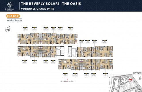 Giá gốc CĐT chỉ 1.5 tỷ căn studio phân khu Beverly Solary trung tâm Vinhomes quận 9