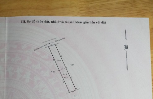 Bán đất ngay trung tâm Tân Úc-Bình Chánh 3.5 tỷ