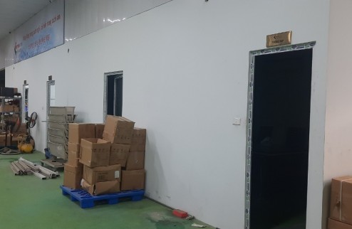 Cho thuê kho xưởng tại KCN Nam Từ Liêm, Hà Nội. Diện tích 1100m2 khung zamin kho xưởng cao 10m, pccc đầy đủ