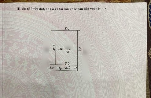 CHÚC LÝ, ngọc Hoà ra hàng lô 50m full thổ,
 Cách trường học, bệnh viện, chợ chỉ vài trăm mét.
 Dân cư đông đúc, phát triển. 
 Quy hoạch sát nhập thị