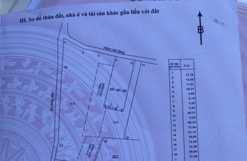 Chủ kẹt tiền bán nhanh trong 3 ngày lô đat thị trấn ngãi giao dt 3600mv 903 thổ cư và lô 4229mv 1207 m thổ cư