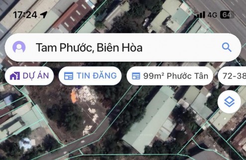 Dãy trọ 5x25, 5 phòng giá 1.15 tỷ Tam Phước, Biên Hòa, Đồng Nai