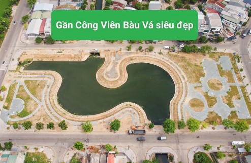 Bán đất mặt tiền Bàu Vá - view kênh, sát công viên siêu đẹp