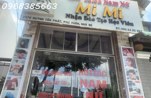 CẦN SANG NHƯỢNG MẶT BẰNG SALON TÓC NAIL TẠI HUỲNH TẤN PHÁT, NHÀ BÈ, TP. HỒ CHÍ MINH