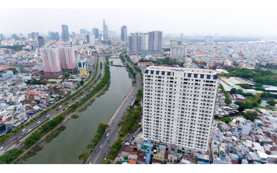 Cần bán căn hộ xinh Grand Riverside 50m2 full nội thất trung tâm Sài Gòn