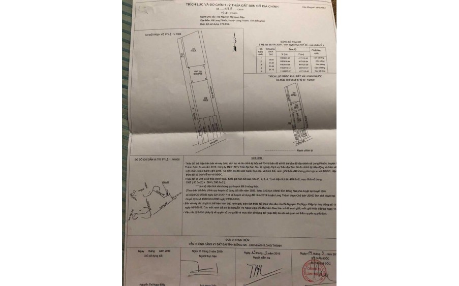 Bán đất hai mặt tiền chính chủ giá đầu tư (gần ngã tư 67 QL51) – Long Phước – Long Thành