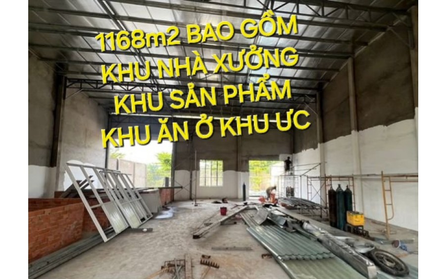 Bao Giá toàn Hóc Môn TPHCM - Bán Đất tặng Xưởng Bùi Công Trừng 1168m2 có 27 tỷ x