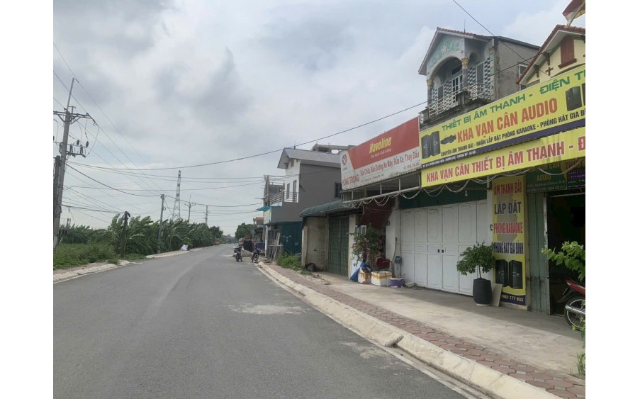 Cc gửi bán 57.6m2, mt 6m, đất đấu giá Thượng Vực Chương Mỹ, Hà Nội, đường 10m, ô tô tránh, kinh doanh