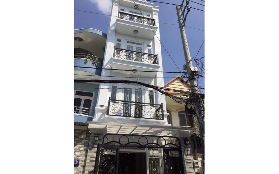 Bán nhà 3 lầu 4x19m giá 5,65 tỷ Đường 9m Lâm Thị hố