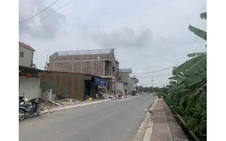 Cc gửi bán 57.6m2, mt 6m, đất đấu giá Thượng Vực Chương Mỹ, Hà Nội, đường 10m, ô tô tránh, kinh doanh