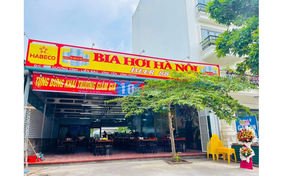 Do ko có thời gian quản lý, cần sang nhượng quán BEER 88 – Phố Dương Tĩnh - Vĩnh Phúc