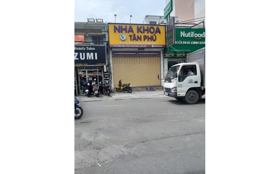 HIẾM- NHÀ BÁN 204m TRỊNH ĐÌNH THẢO,HÒA THẠNH,TÂN PHÚ, MẶT TIỀN 7M,CHỈ 21 tỷx TL