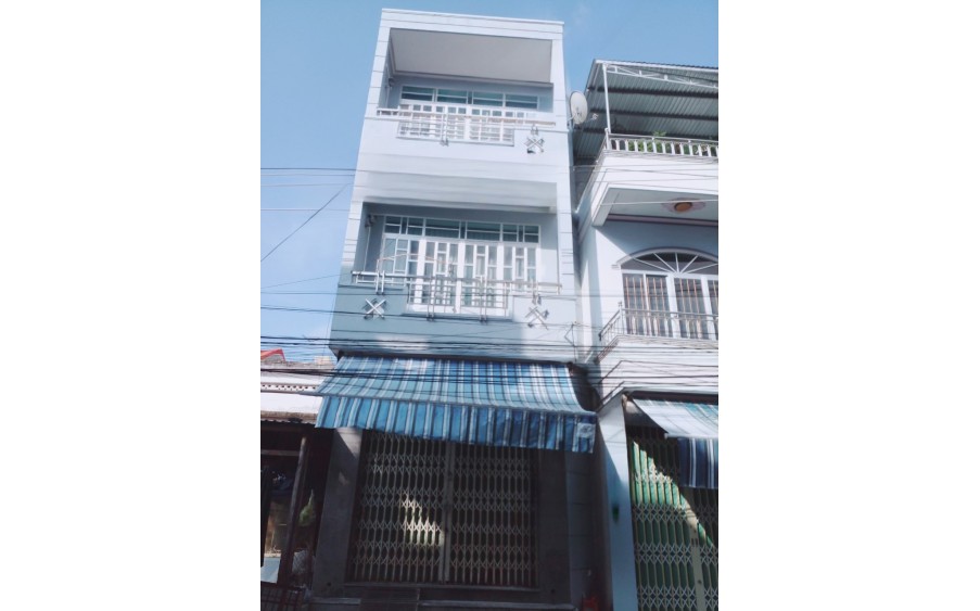 BÁN NHÀ 3 TẦNG TTTP HẺM ĐỒNG NAI PHƯỚC HẢI GIÁ 1TY4