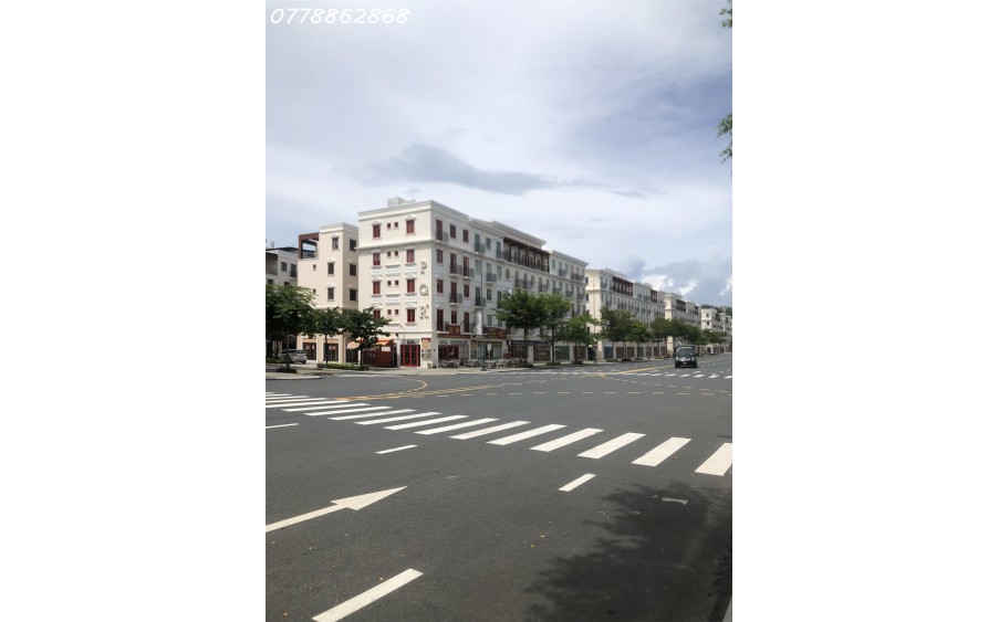 Shophouse đẹp nhất trục AT 36m Sun Grand New An Thới - xây 5 tầng - sổ đỏ cất két