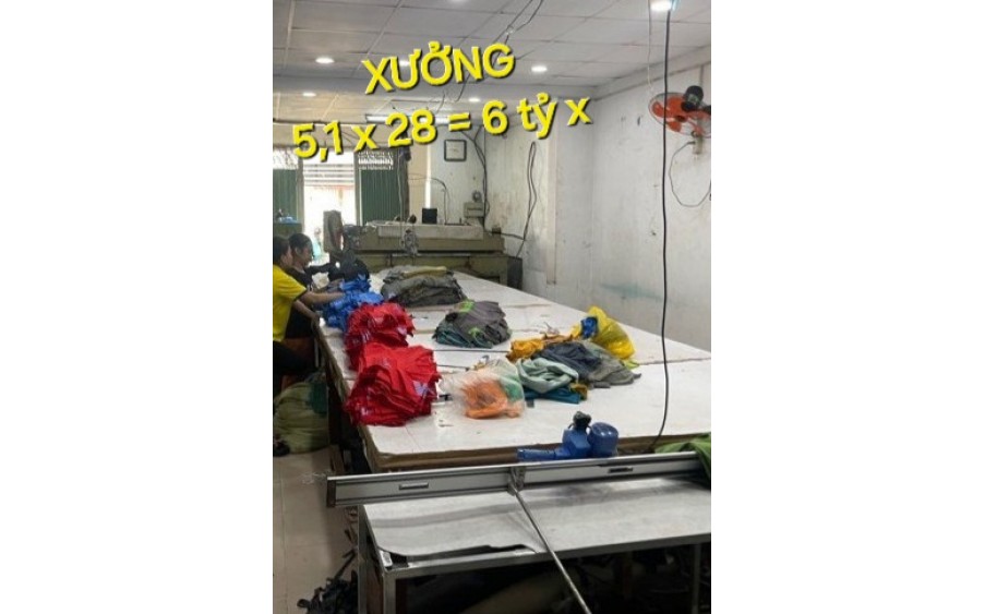 XƯỞNG - Hiếm Rẻ 141m2 có 6 tỷ x Lê Văn Khương Quận 12 TPHCM