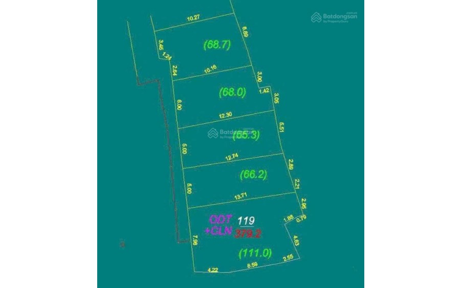 Chủ gởi bán lô đất Hiệp Hòa DT 68m2 thổ cư 100% sổ riêng, đối diện UBND P. Hiệp Hòa - LH 0938 018 a3c