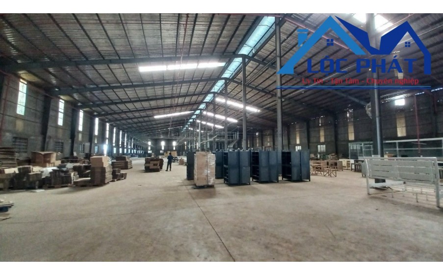 Cho thuê xưởng 12.500m2 CCN Tân An, Vĩnh Cửu, Đồng Nai giá 375tr