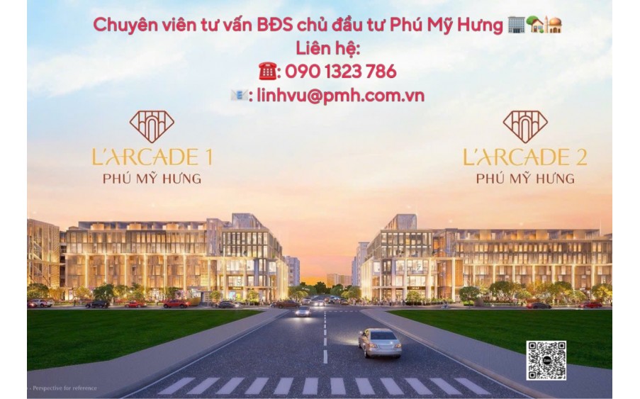 Căn Lớn nhất dự án The Larcade Phú Mỹ Hưng. Nhận thông tin ngay 0901323786